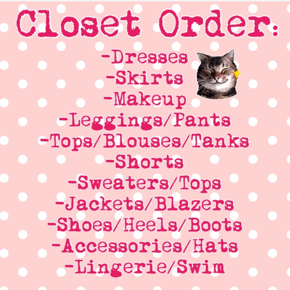 Closet Order